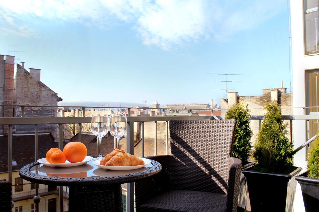 Broadway Center Rooftop View Apartment Budapest Chambre photo